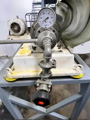 Flottweg Z1L solid bowl decanter centrifuge, 316SS.