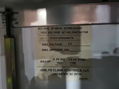 USED BENSHAW CFMVRSTS-350-4160-1