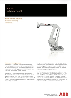 NEW 2023 ABB IRB 660
