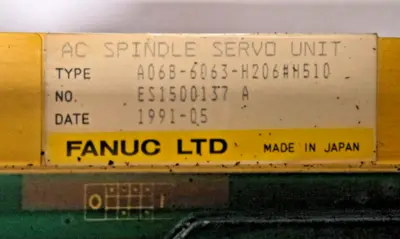 FANUC A06B-6063-H206#H510 A06B6063H206H510 DRIVE SPINDLE AMPLIFIER AC