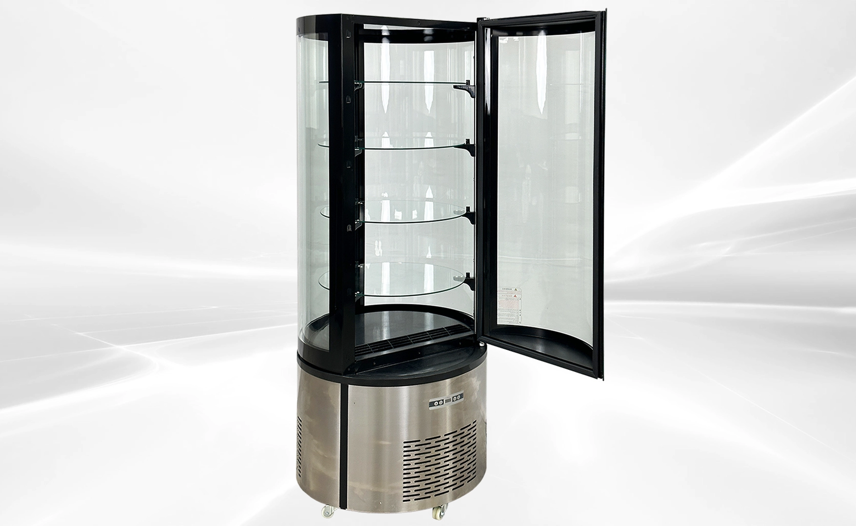 171-0267 Curved Glass Self Contained Cooler