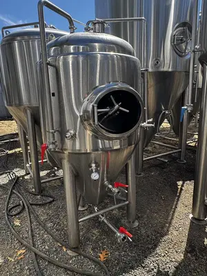 Used APEX BREWING SUPPLY 5BBL FV Brewing Equipment Oregon US | Ager Tank & Equipment Co. #1060449