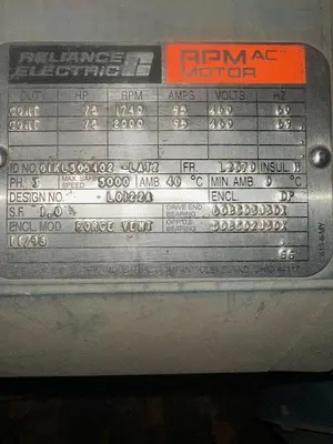 USED RELIANCE MULTI SPEED