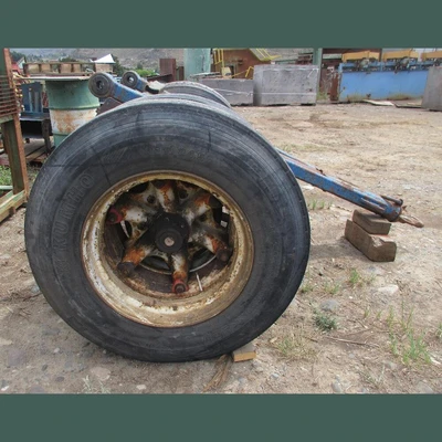 Single Axle Converter Dolly with Fifth Wheel Assembly