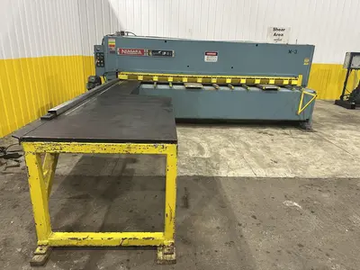 12' X 1/4" NIAGARA MODEL #SP-12-1/4 HYDRAULIC SHEAR: STOCK #22385