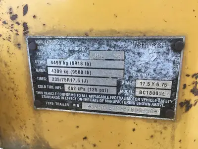 Used VERMEER BC1800XL Wood Chippers Utah US | Global Remarketing #1466444