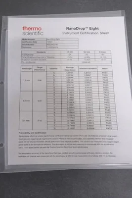 USED THERMO FISHER SCIENTIFIC NANODROP