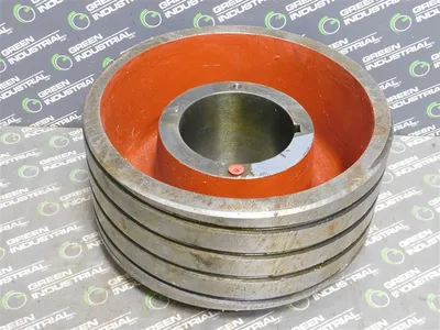 Unbranded 70-121 Hub 4.495" Bore 0.495" x 5" Keyway 6.125" Total W 6" Hub OD New