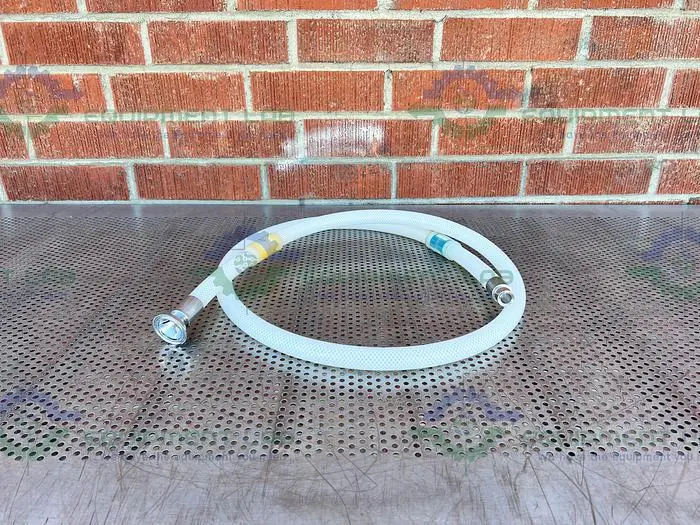 Used SAINT GOBAIN SBP 0750 PURE FIT 96" HOSE W/ 3/4" TO 1 1/2" SANITARY FITTING 90PSI Hoses | Equipment Lab #486874