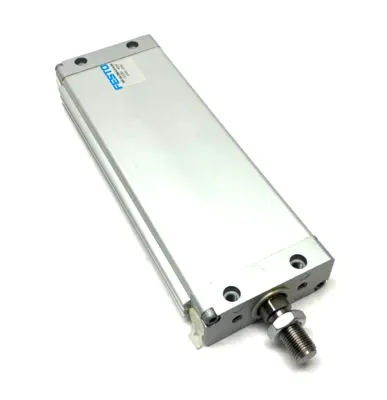 New | in-Stock FESTO FLAT-BODY PNEUMATIC CYLINDER 200MM STROKE Pneumatic Cylinders | Maverick Industrial Sales #1110680