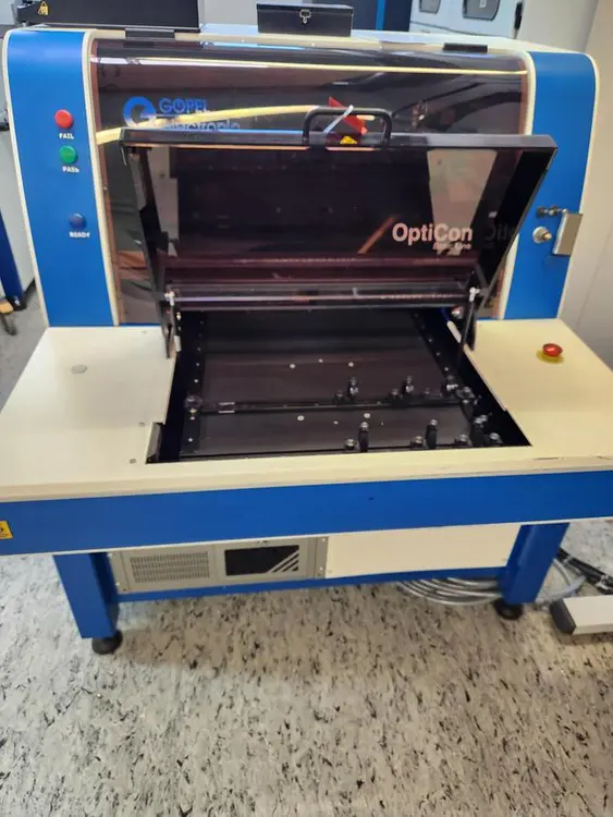 Used 2011 GÖPEL ELECTRONIC OPTICON BASICLINE (AOI SYSTEM) Automated Optical Inspection (PCB AOI) DE | UCY Industrial GmbH #385915