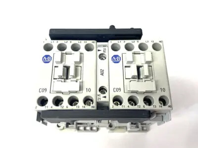 New | in-Stock Allen-Bradley Ser. B Reversing Contactor, 3-Main, 2 NO, 2 NC. Aux. PLC Contactors Michigan US | Maverick Industrial Sales #1396147