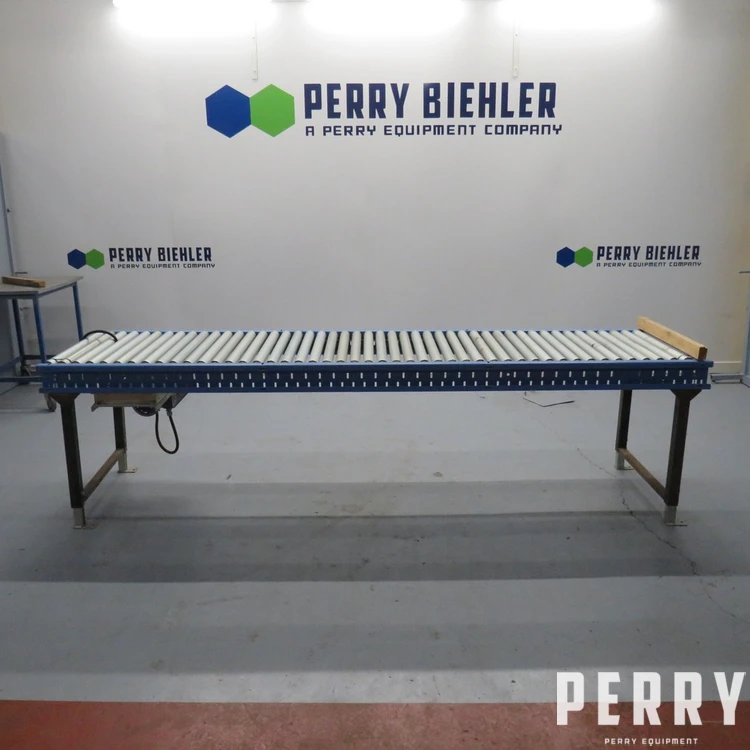 Motorised 3000 x 650 mm Conveyor Belt Flat | Perry Equipment