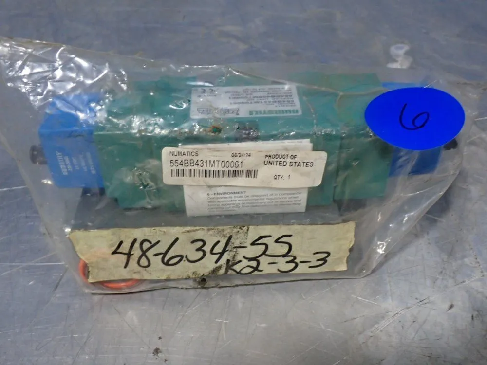 NEW NUMATICS 554BB431MT00061