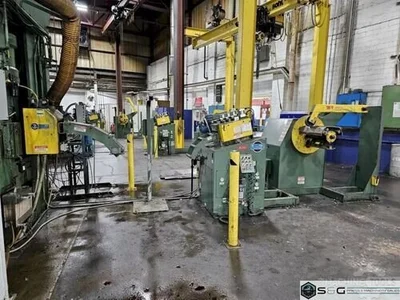 Used COE PRESS EQUIPMENT CPR-PO-8012 /  CPPS-PO-250-12 / CPRF-S312 Coil Feed Lines Michigan US | S & G Press and Machinery Sales #1360705