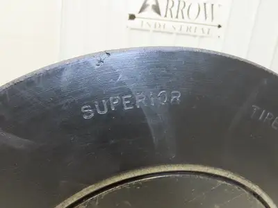 Superior Tire 269B 601 Industrial Tire Resilient Solid Black 13.75X5X8"