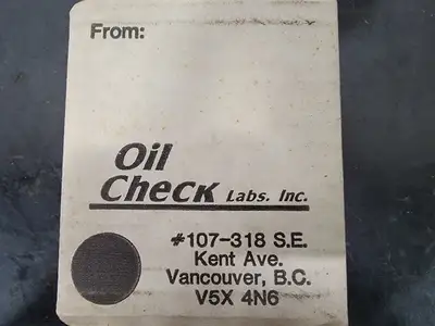 USED OIL CHECK LAB -