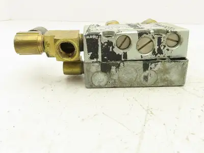 Zimmerman Zim-Air Pneumatic Air Valve Aluminum Manifold 1/4"npt  Lot of 3