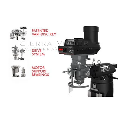 JET ETM-949EVS Variable Speed Mills | Sierra Victor Industries (7)