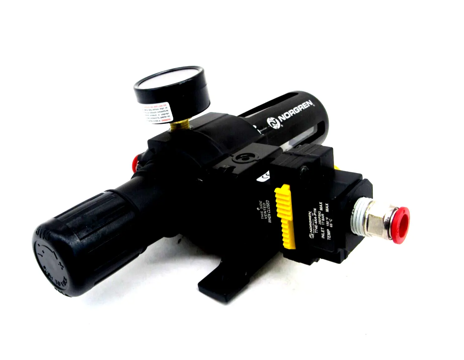 NEW NORGREN B74G-4AK-QP3-RMG REGULATOR LOCKOUT VALVE T74E-4AA-P1N B74G4AKQP3RMG