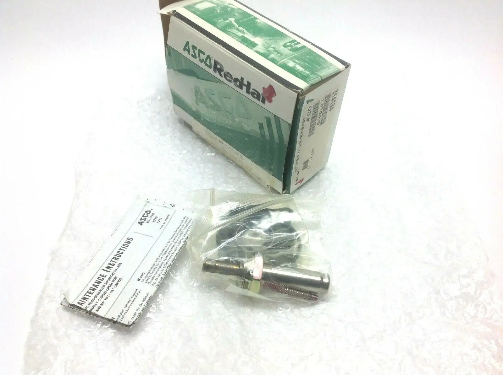 New | in-Stock ASCO Solenoid Valve Repair Kit Pump & Valve Parts Michigan US | Maverick Industrial Sales #1395901