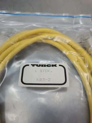 TURCK KB3-2 MicroFast PLC Cordset. 5D-16