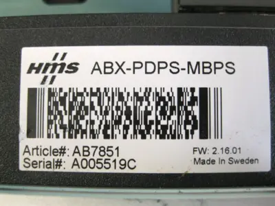 USED HMS ABX-PDPS-MBPS