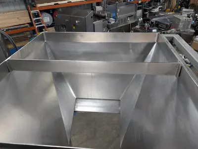 Stainless Steel Slide Gate Dough Chunker