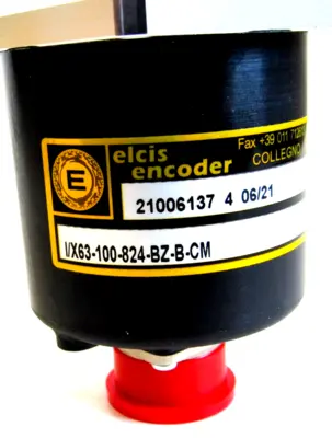 NEW ELCIS ENCODER I/X63-100-824-BZ-B-CM ENCODER IX63100824BZBCM