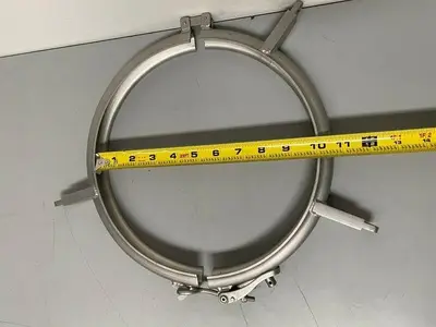 Stainless Steel Heavy Duty Double Pin 10" Clamp