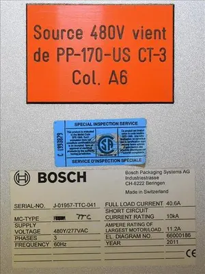 USED BOSCH TTF