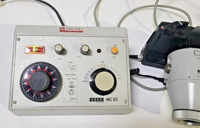 Zeiss MC 63 M35 Film Camera Shutter Microscope Micrographic Controller