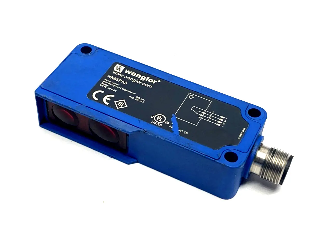 HN55PA3 | Wenglor  photoelectric Reflex Sensor With Background Suppression - Used