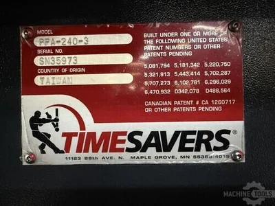 Used 2024 TIMESAVERS LYNX 37MWT-D-60 Wide Belt Sanders Georgia US | The Equipment Hub #1260562