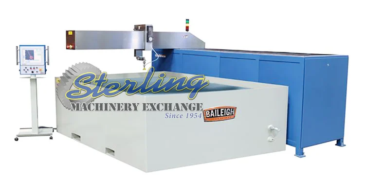 New | in-Stock BAILEIGH WJ-512CNC Waterjet Cutters California US | Sterling Machinery Exchange #1467322