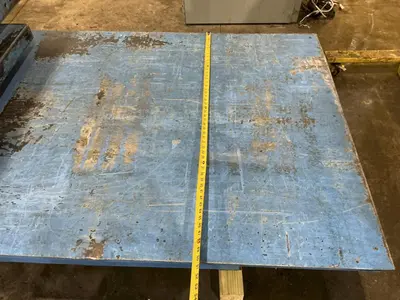 5000 LBS x 60" x 48" AUTOMATIC HANDLING HYDRAULIC UPENDER / FLIPPER: YOBRO #25093