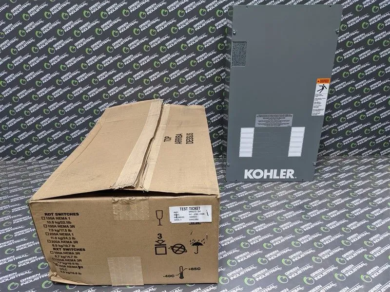 100A 240V Kohler RXT-JFNA-0100B Automatic Transfer Switch w/ Load Center New NIB