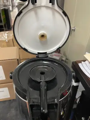 Used Bunn Used Bunn 28696.0002 Push Button Airpot Coffee Server Dispenser 2.15 Liter Beverage Dispensers Illinois US | Falcon Restaurant Supply #1375688