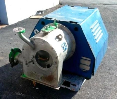 (2) Krauss-Maffei SZ 21 single-stage pusher centrifuges, SS.