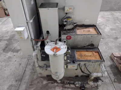 40" X 40" BETTER ENGINEERING MODEL #F4000-LXP ROTARY TABLE PARTS WASHER: YOBRO #24041