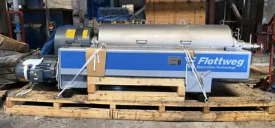 Flottweg Z4E-4/901g ATEX decanter centrifuge, Alloy 22.