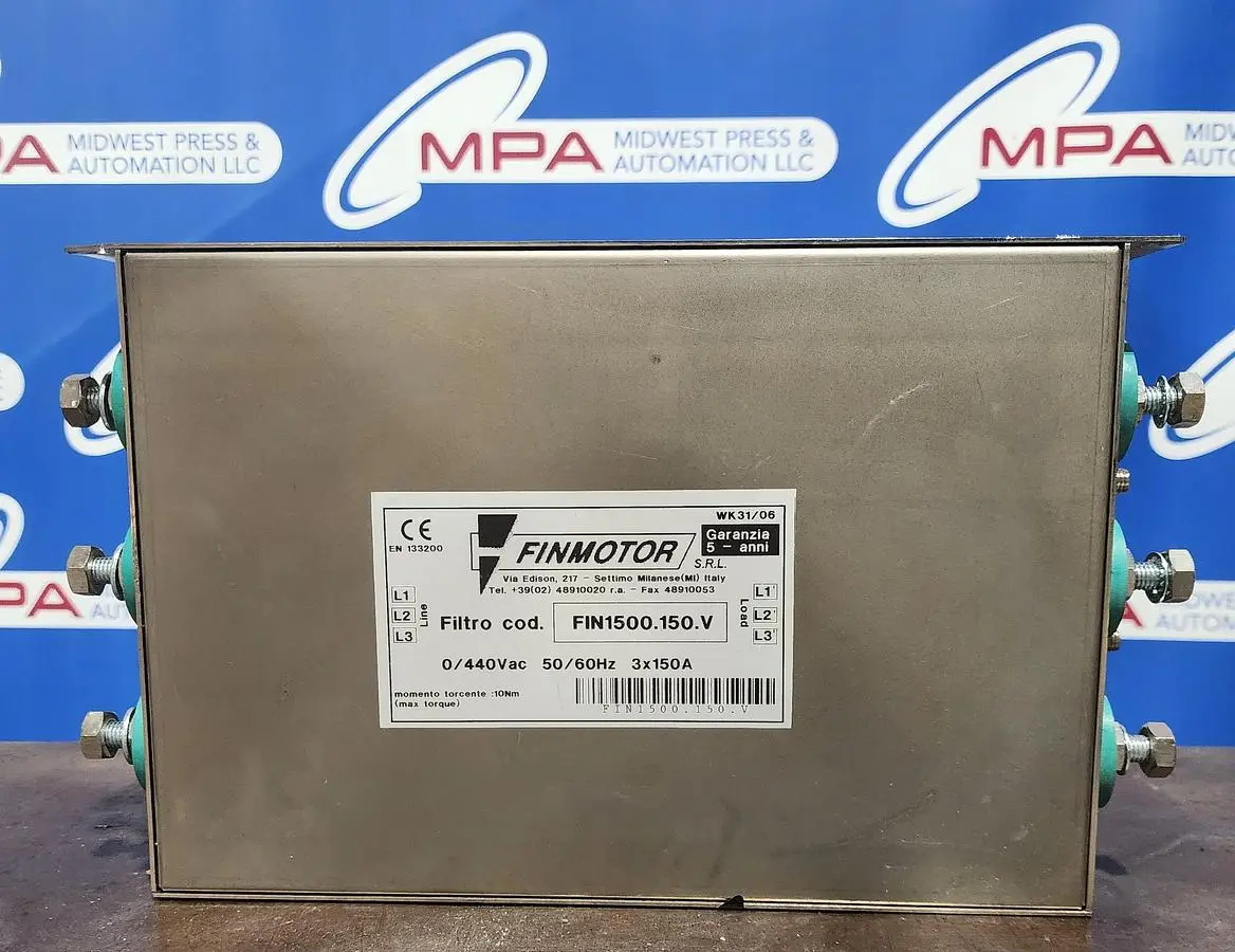 USED FINMOTOR FIN1500.150.V