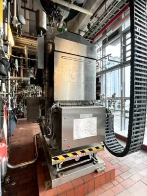 Heinkel HF 600.1 Inverting Filter centrifuge, 316L SS.