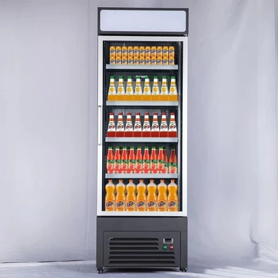 168-0024 AC FGD 28" Single Glass Door Self Contained Cooler