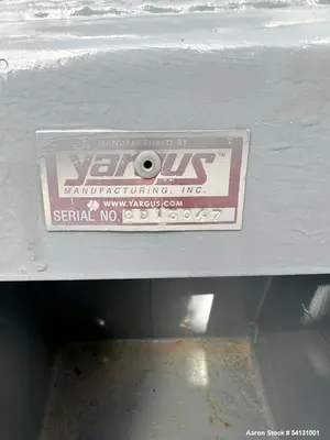 Used Yargus Layco Rotary Drum Blender System – 8 Ton Capacity
