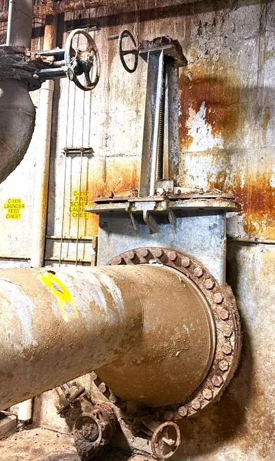 36" MANUAL KNIFE GATE FABRI-VALVE