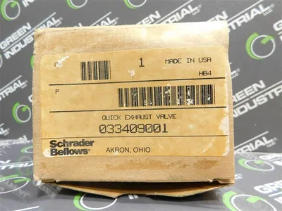 Schrader Bellows 3340-9001 Quick Exhaust Valve 150 Max. PSI New