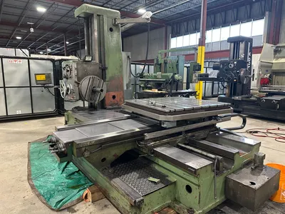 1994 TOS VARNSDORF W100A Boring Mills, BORING MILL, HORZ, TABLE TYPE | Walker Machinery Ltd. (2)