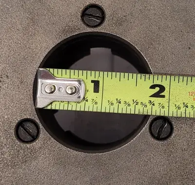 USED BISON 6 INCH - 3 JAW CHUCK