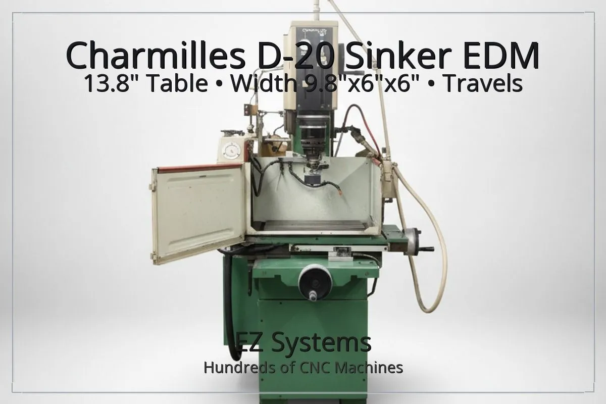 Used CHARMILLES D20 EDM Sinkers Washington US | [EZ] EZ Systems #1293243